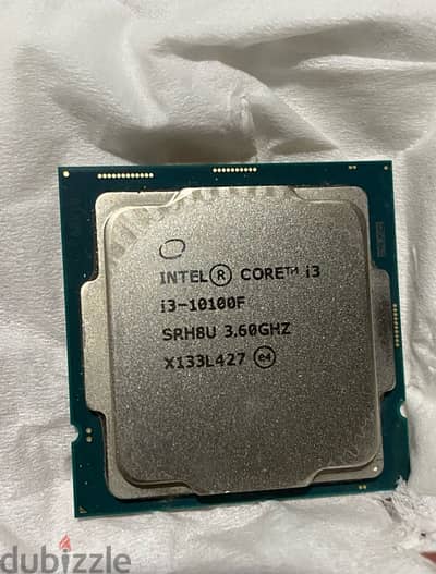 بروسيسور i3 10100F cpu