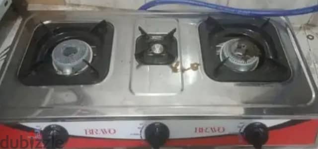 بوتجاز مسطح ٣عيون جديد