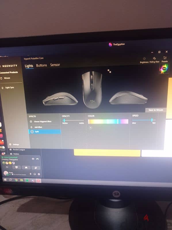ماوس hyperx pulsefire core mouse 2