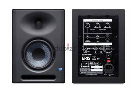 منتور استوديو بريسونس PreSonus Eris E5 XT (جديد كارتونة مقفولة) منتور استوديو بريسونس PreSonus Eris E5 XT (جديد كارتونة مقفولة)