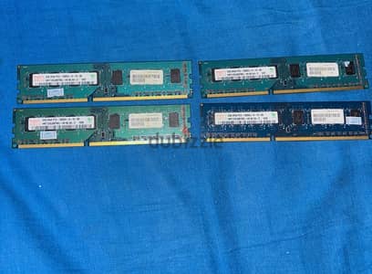ram ddr3 ram 2 giga x4 for sale