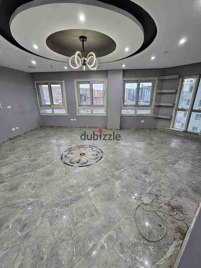 Administrative headquarters for rent on Makram Ebeid Main Street or commercial security with air conditioning 600m licensed