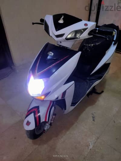 سكوتر فونيكس 1200 واط 72 فولت scooter phoenix 1200 watt 72 volt
