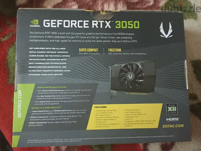 RTX 3050 solo 6g65614166648578124