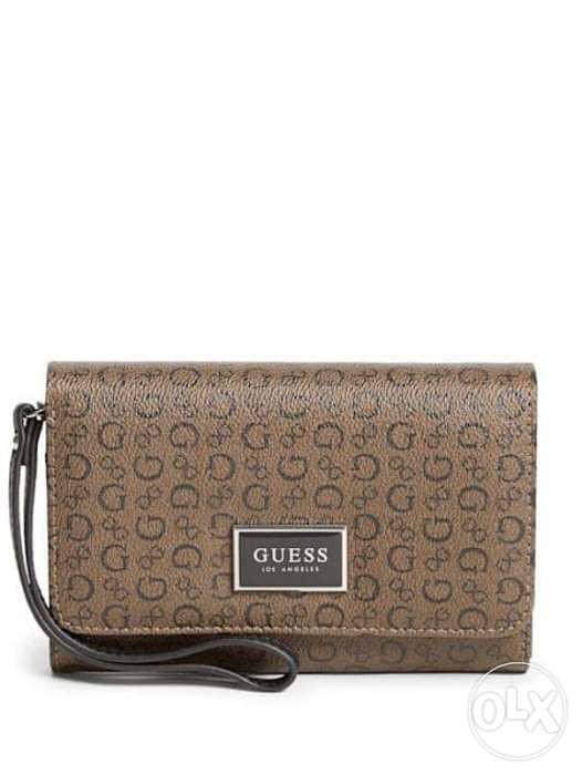 guess wallet brown 0