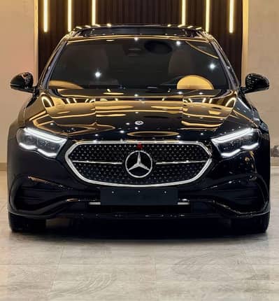 مرسيدس E200 ٢٠٢٥ للايجار بسائق او بدون - Mercedes E200 2025 For Rent