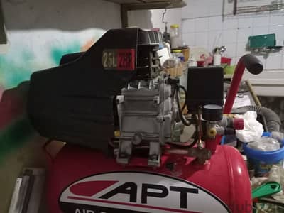 كمبرسور هواء ٢٥ لتر APT ٢حصان