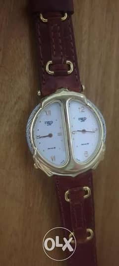 ساعة قديمة شكل ملفت وموديل مميز نادر للجنسين 0