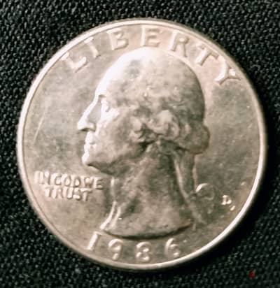 Washington Quarter 1986-D