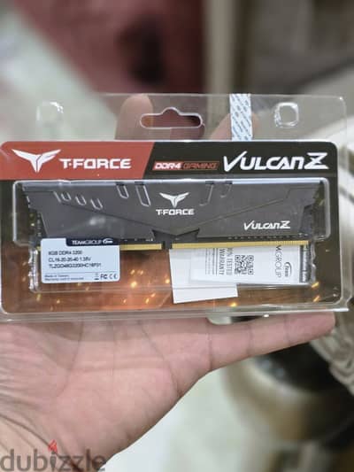 رامات T-Force Vulcan Z 8GB DDR4 3200MHz CL16