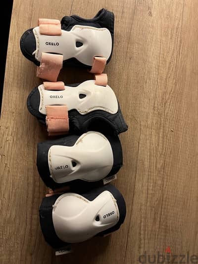 Kids' 2 x 3-Piece Inline Skating Scooter Skateboard Protective