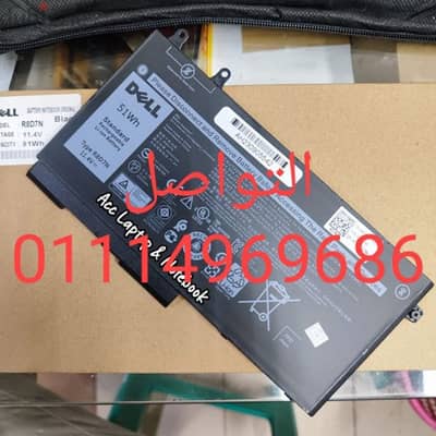 بطاريات DELL Latitude 5510 جيل عاشر الاوريجينال