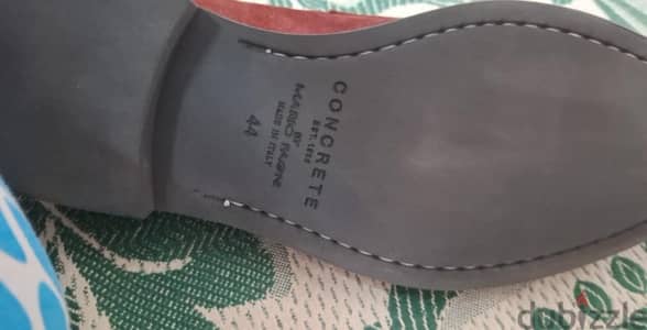 Shoes from concrete