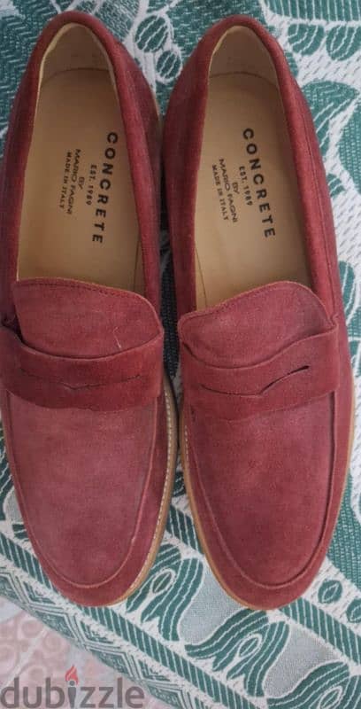 Shoes from concrete 1