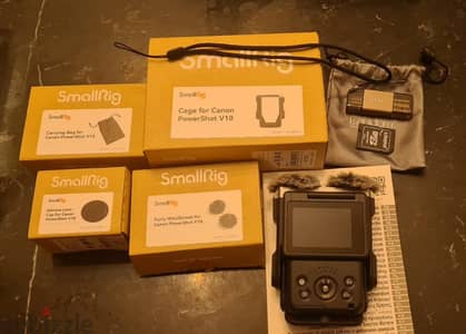Canon Powershot V10 Advanced Vlogging kit (used 1 time)