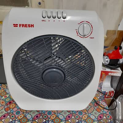 مروحة بوكس فريش جديدة بالكرتونة والضمان