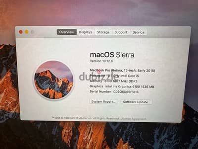 mac book pro 2015 retina