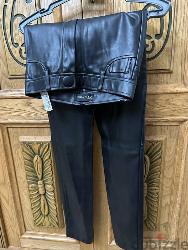 Original Zara leather pants 3