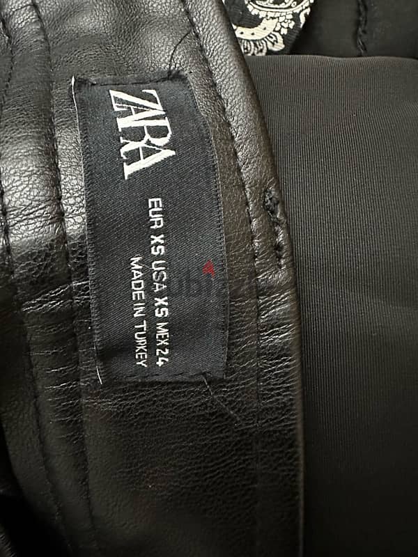 Original Zara leather pants 4