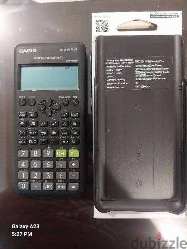 casio fx-95ES PLUS 2nd edition 1