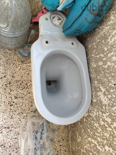 مرحاض بدون كومبينشن (صندوق طرد)رصاصى
