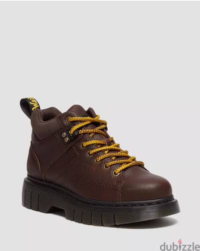 Dr. Martens - Woodard Leather Lace Up Ankle Boots - SIZE 41
