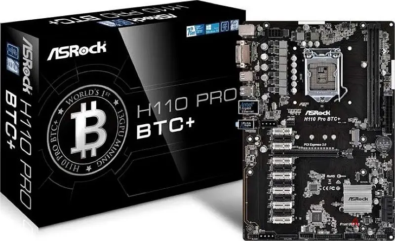 Asrock H110 Pro BTC+ Bundle63770654274691120
