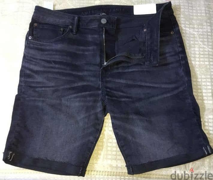 american eagle men denim short 1