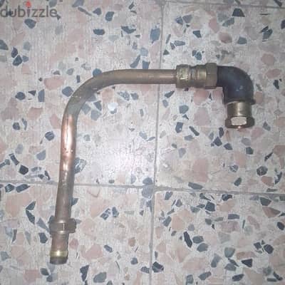 وصلة غاز نحاس للسخان