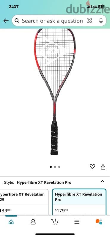 squash racket 5
