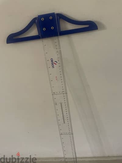 T ruler 80 cm with cover original canson مسطرة٨٠ T بالغطاء اصلي كنسون ...