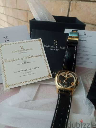 La Retrograde Watch 2 Gold