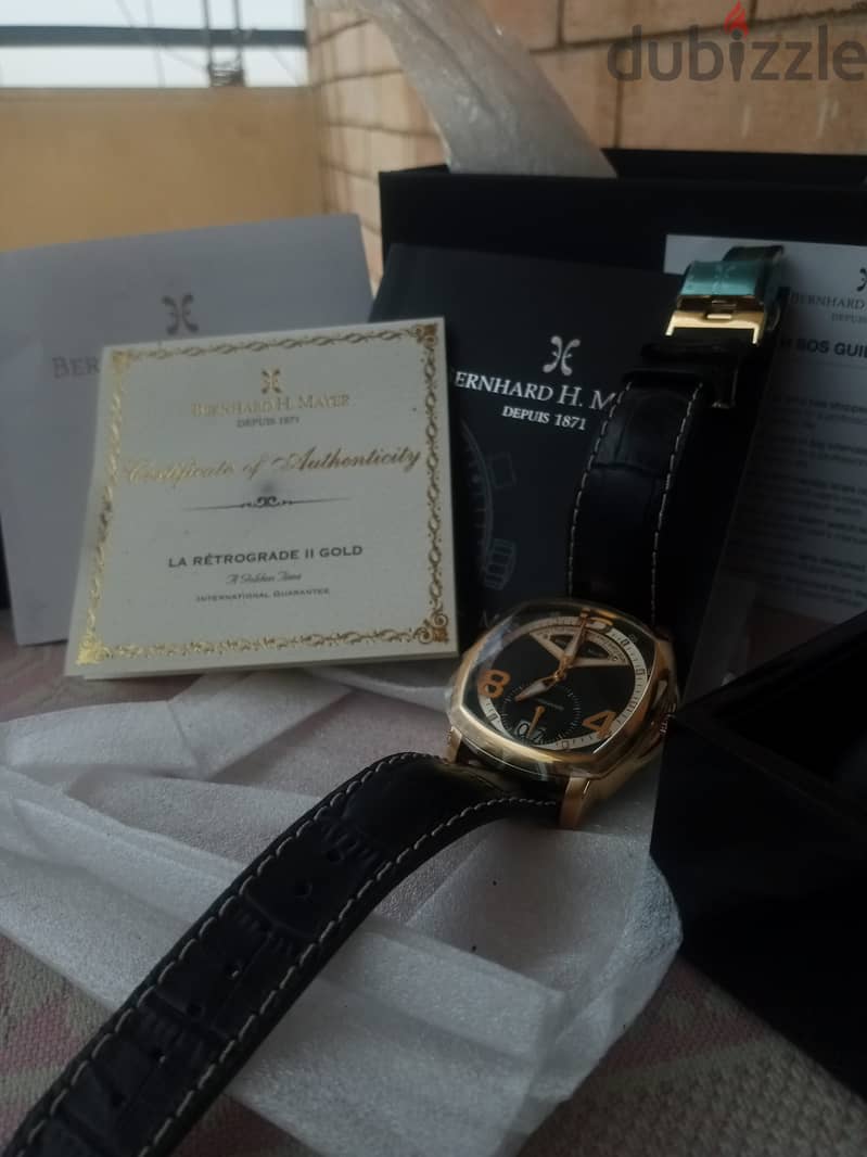 La Retrograde Watch 2 Gold 1