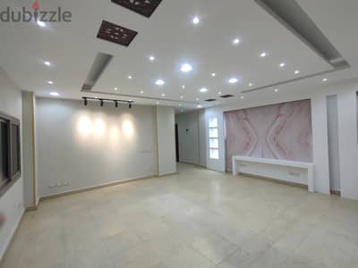 شقة ايجار بالنرجس عمارات تصلح للشركات ارضى واجهه مميزة