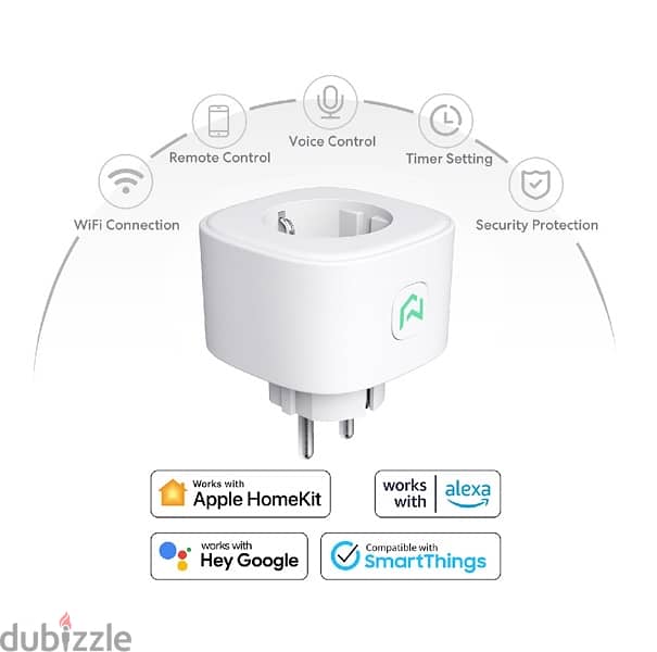 Meross Smart Wi-Fi Plug (MSS210 EU) 1