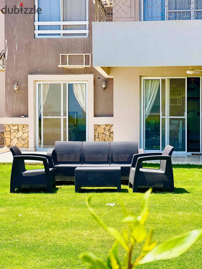 3 Bedrooms 140 sq.M Chalet for rent 3,500 EGP in بلومار السخنة، العين السخنة