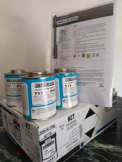 لحام مواسير C-PVC وPVC وUPVC
