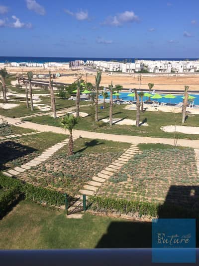 امواج الساحل الشمالي بنتهاوس 3 غرف للبيع تحت سعر السوق افضل فيو علي البول بحري شايف البحر - Amwaj North Coast Sea View Penthouse