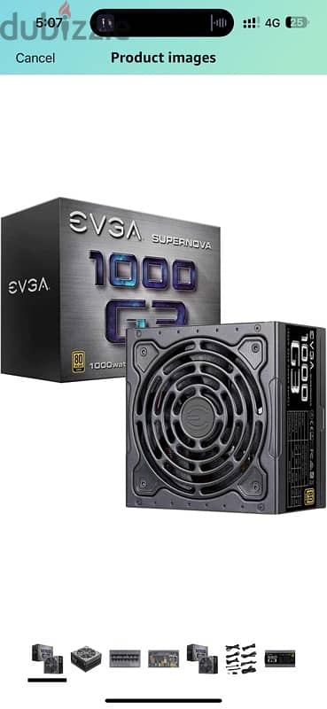 EVGA 1000 Gold Power Supply