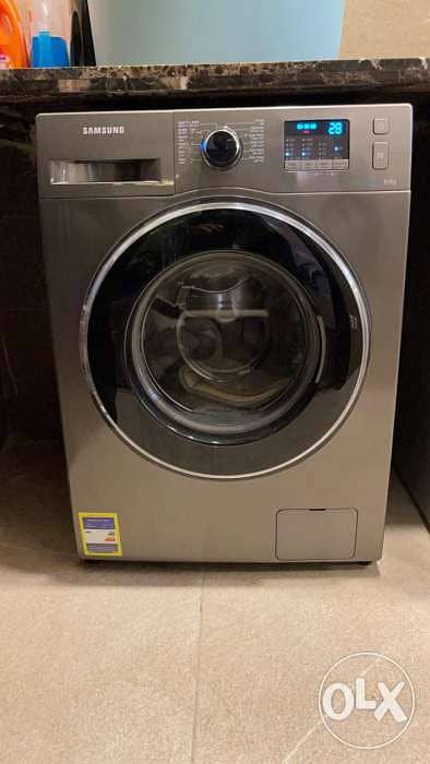 غسالة سامسونج eco bubble samsung 8kg