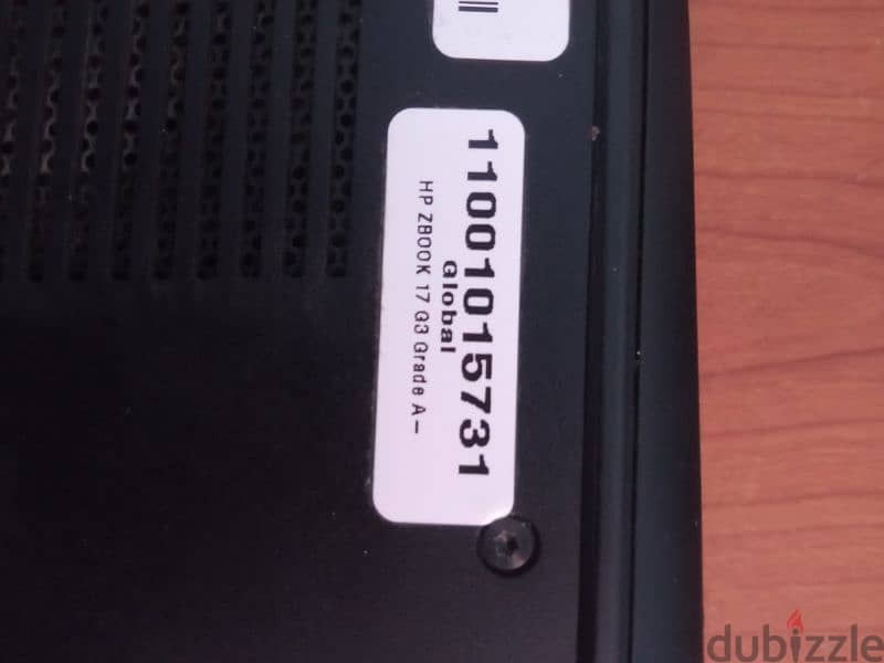 HP Zbook 17 G3 6
