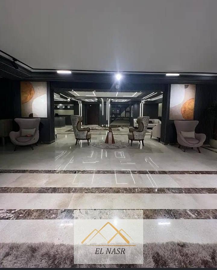 Fully air-conditioned 800 sqm penthouse on the main Abbas Al-Akkad ...