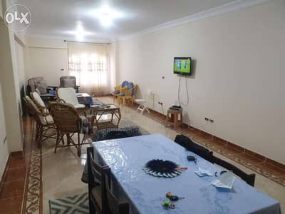 شقة مفروشه للايجار السنوى بجناكليس