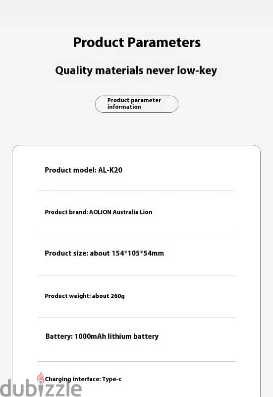 AOLION K20 دراعات 6