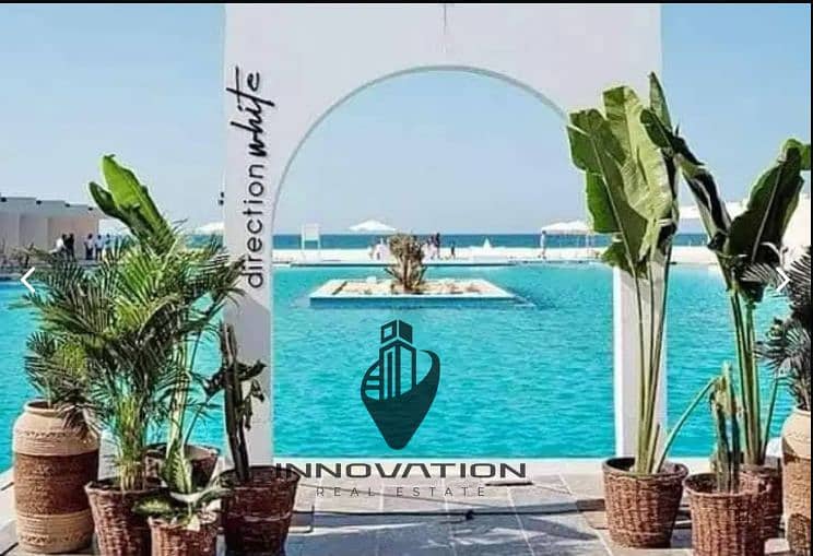 3 Bedrooms 173 sq.M Chalet for sale 12,238,500 EGP in دايركشن وايت، راس الحكمة