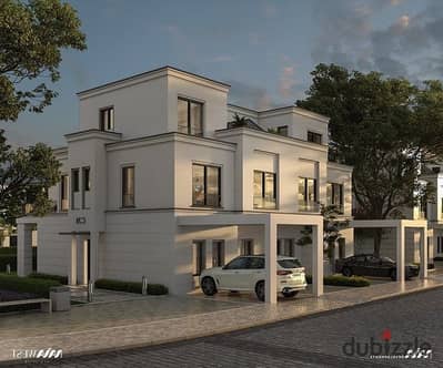 For sale, town house middle 195 sqm , Naya West Compound New Zayed (prime location inside the compound with a very special down payment)