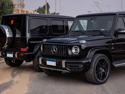 مرسيدس G500 تعديل برابوس G800 للايجار بسائق او بدون - Mercedes 2021