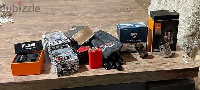vape tanks, rda, and coil master