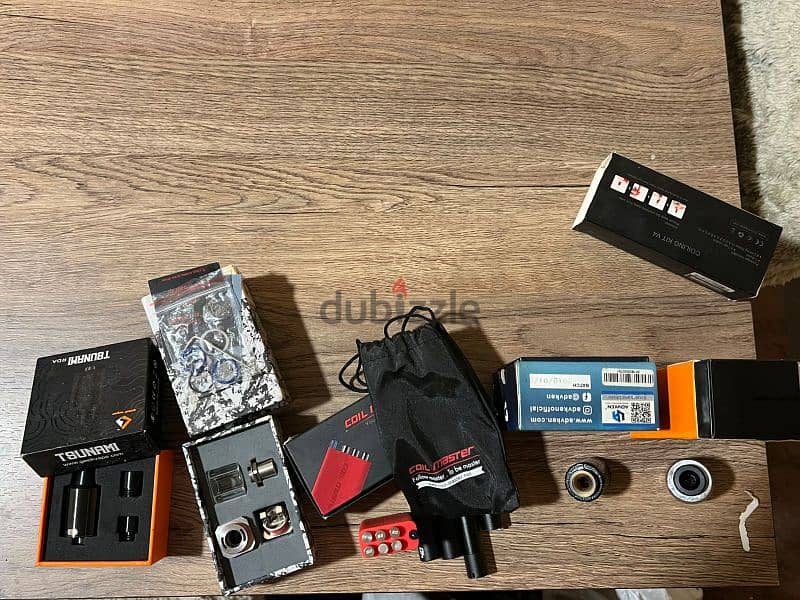 vape tanks, rda, and coil master 1