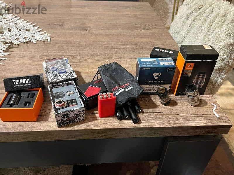 vape tanks, rda, and coil master 3